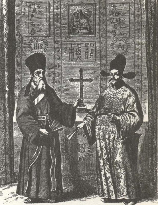 william r clark matteo ricci var en av de forsta av de manga jesuiter som utforskade kina och indien ritade efter sin aterkomst till enfland 1562. oil painting image